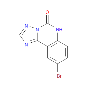 9-BROMO-[1,2,4]TRIAZOLO[1,5-C]QUINAZOLIN-5(6H)-ONE