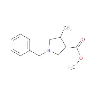 METHYL 1-BENZYL-4-METHYLPYRROLIDINE-3-CARBOXYLATE - Click Image to Close