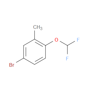 4-BROMO-1-(DIFLUOROMETHOXY)-2-METHYLBENZENE