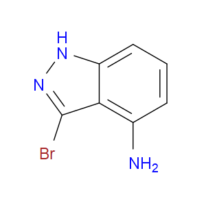 3-BROMO-1H-INDAZOL-4-AMINE