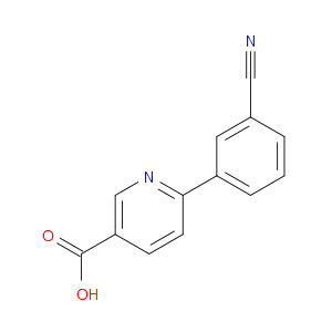 6-(3-CYANOPHENYL)NICOTINIC ACID