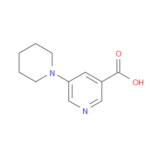 5-(PIPERIDIN-1-YL)NICOTINIC ACID