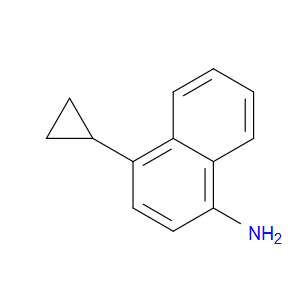 4-CYCLOPROPYLNAPHTHALEN-1-AMINE