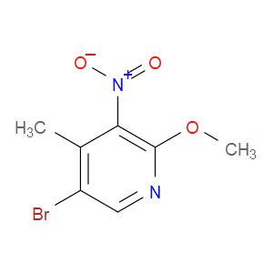 5-BROMO-2-METHOXY-4-METHYL-3-NITROPYRIDINE