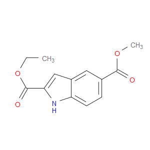 2-ETHYL 5-METHYL 1H-INDOLE-2,5-DICARBOXYLATE - Click Image to Close