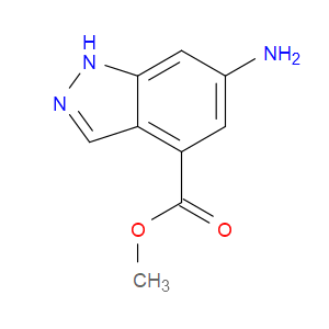 METHYL 6-AMINO-1H-INDAZOLE-4-CARBOXYLATE - Click Image to Close