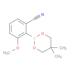 2-(5,5-DIMETHYL-1,3,2-DIOXABORINAN-2-YL)-3-METHOXYBENZONITRILE - Click Image to Close