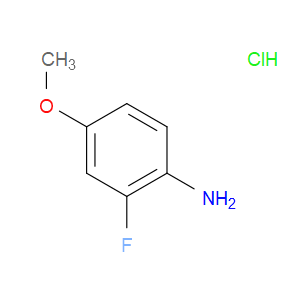 2-FLUORO-4-METHOXYANILINE HYDROCHLORIDE