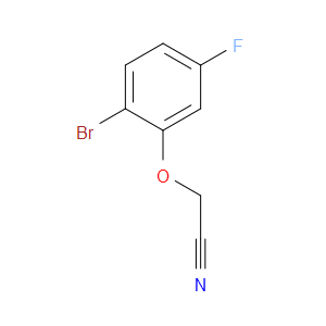 (2-BROMO-5-FLUOROPHENOXY)-ACETONITRILE - Click Image to Close