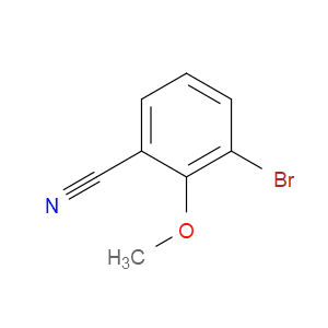 3-BROMO-2-METHOXYBENZONITRILE
