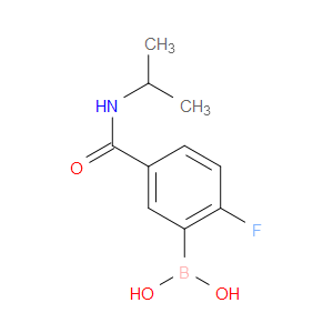 2-FLUORO-5-(ISOPROPYLCARBAMOYL)BENZENEBORONIC ACID