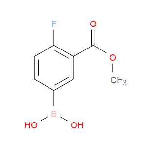 4-FLUORO-3-(METHOXYCARBONYL)PHENYLBORONIC ACID - Click Image to Close