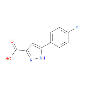 5-(4-FLUOROPHENYL)-1H-PYRAZOLE-3-CARBOXYLIC ACID