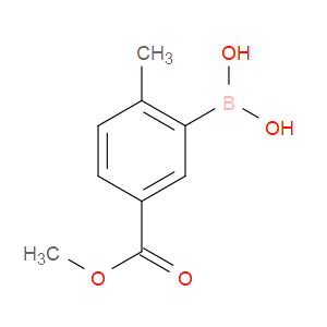 5-METHOXYCARBONYL-2-METHYLPHENYLBORONIC ACID - Click Image to Close