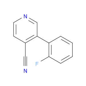 3-(2-FLUOROPHENYL)ISONICOTINONITRILE - Click Image to Close