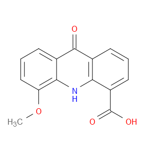 5-METHOXY-9-OXO-9,10-DIHYDROACRIDINE-4-CARBOXYLIC ACID