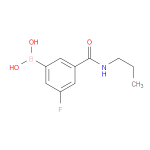 (3-FLUORO-5-(PROPYLCARBAMOYL)PHENYL)BORONIC ACID