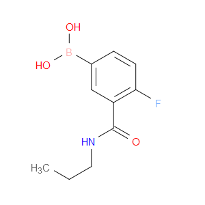 4-FLUORO-3-(N-PROPYLCARBAMOYL)PHENYLBORONIC ACID