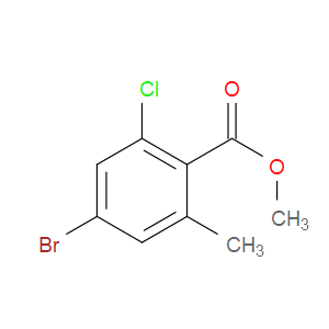 METHYL 4-BROMO-2-CHLORO-6-METHYLBENZOATE - Click Image to Close