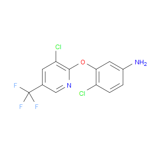 4-CHLORO-3-((3-CHLORO-5-(TRIFLUOROMETHYL)PYRIDIN-2-YL)OXY)ANILINE