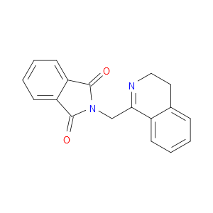 2-((3,4-DIHYDROISOQUINOLIN-1-YL)METHYL)ISOINDOLINE-1,3-DIONE - Click Image to Close