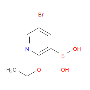 5-BROMO-2-ETHOXYPYRIDINE-3-BORONIC ACID - Click Image to Close