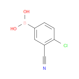 4-CHLORO-3-CYANOPHENYLBORONIC ACID