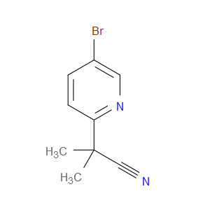 2-(5-BROMOPYRIDIN-2-YL)-2-METHYLPROPANENITRILE
