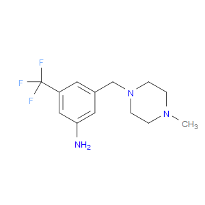 3-((4-METHYLPIPERAZIN-1-YL)METHYL)-5-(TRIFLUOROMETHYL)ANILINE