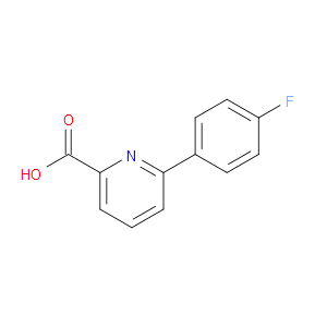 6-(4-FLUOROPHENYL)PICOLINIC ACID