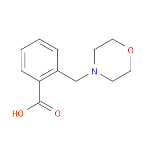 2-MORPHOLIN-4-YLMETHYLBENZOIC ACID - Click Image to Close