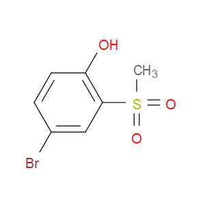 4-BROMO-2-METHANESULFONYLPHENOL