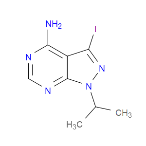 3-IODO-1-ISOPROPYL-1H-PYRAZOLO[3,4-D]PYRIMIDIN-4-AMINE