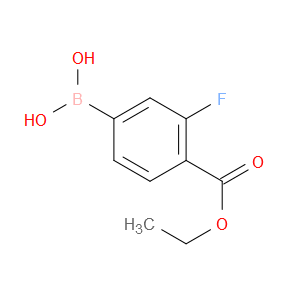 4-ETHOXYCARBONYL-3-FLUOROPHENYLBORONIC ACID - Click Image to Close