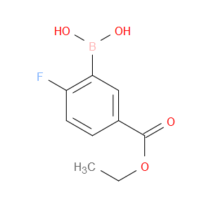 (5-(ETHOXYCARBONYL)-2-FLUOROPHENYL)BORONIC ACID