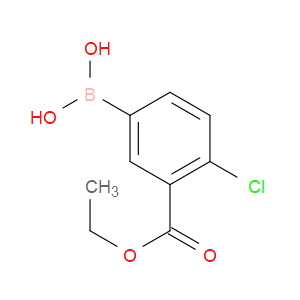 4-CHLORO-3-(ETHOXYCARBONYL)PHENYLBORONIC ACID - Click Image to Close