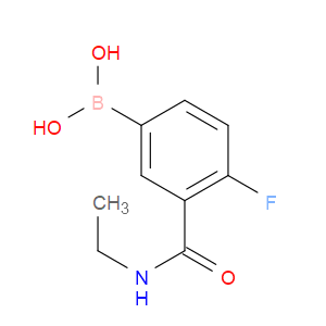 3-(ETHYLCARBAMOYL)-4-FLUOROPHENYLBORONIC ACID