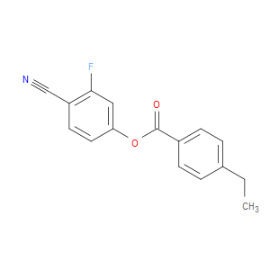 4-CYANO-3-FLUOROPHENYL 4-ETHYLBENZOATE