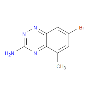 7-BROMO-5-METHYLBENZO[E][1,2,4]TRIAZIN-3-AMINE