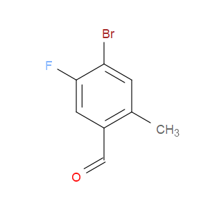 4-BROMO-5-FLUORO-2-METHYLBENZALDEHYDE