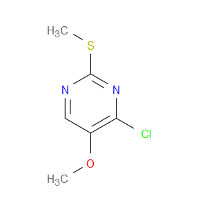 4-CHLORO-5-METHOXY-2-(METHYLTHIO)PYRIMIDINE