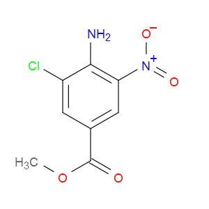 METHYL 4-AMINO-3-CHLORO-5-NITROBENZOATE
