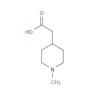 2-(1-METHYLPIPERIDIN-4-YL)ACETIC ACID