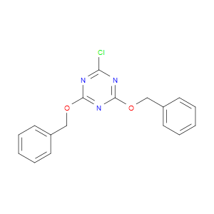2,4-BIS(BENZYLOXY)-6-CHLORO-1,3,5-TRIAZINE