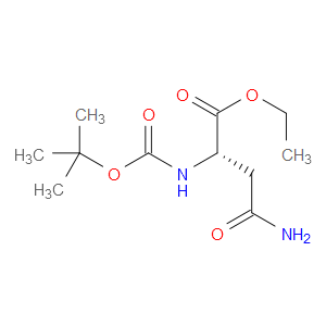 (S)-ETHYL 4-AMINO-2-((TERT-BUTOXYCARBONYL)AMINO)-4-OXOBUTANOATE