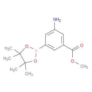 METHYL 3-AMINO-5-(4,4,5,5-TETRAMETHYL-1,3,2-DIOXABOROLAN-2-YL)BENZOATE