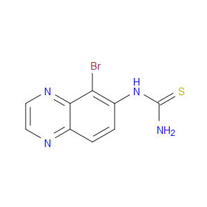 1-(5-BROMOQUINOXALIN-6-YL)THIOUREA
