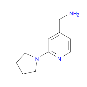 (2-(PYRROLIDIN-1-YL)PYRIDIN-4-YL)METHANAMINE - Click Image to Close