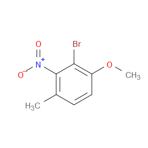 2-BROMO-1-METHOXY-4-METHYL-3-NITROBENZENE
