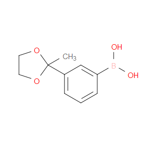 3-(2-METHYL-1,3-DIOXOLAN-2-YL)PHENYLBORONIC ACID - Click Image to Close